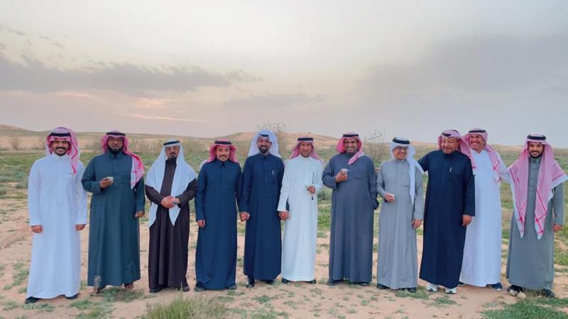 جانب من زيارة الوفد الإعلامى لمهرجان الارطاوية