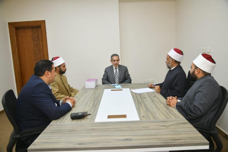 رحمى يزور فرع دار الإفتاء بطنطا