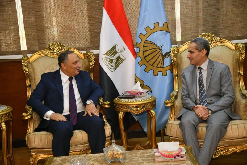 محافظ الغربية يستقبل مدير المركز الوطني لتخطيط استخدام أراضى الدولة
