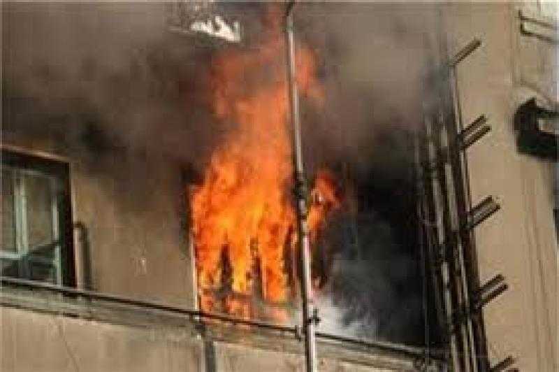 مصرع شخصين من أسرة واحدة في حريق شقة بفيصل