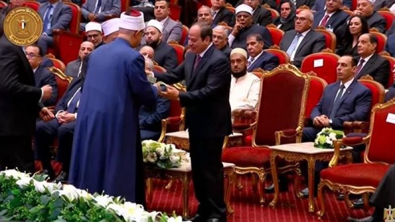 الرئيس السيسي وشيخ الأزهر