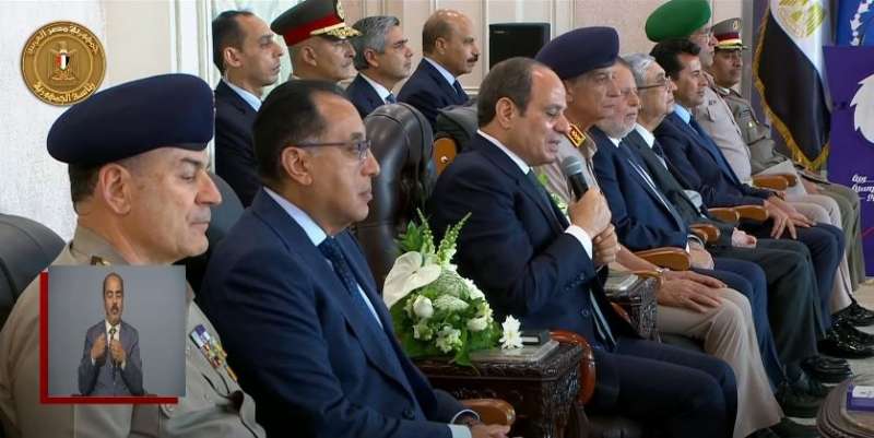 الرئيس السيسي يعلن انطلاق البطولة العربية العسكرية للفروسية