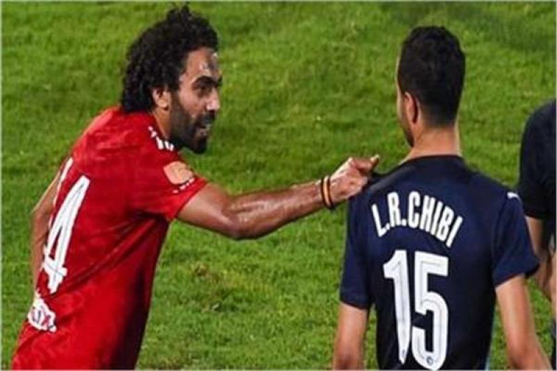 اللاعب حسين الشحات والشيبر