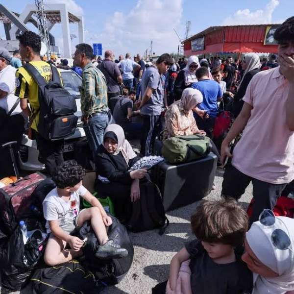 سكان رفح الفلسطينية