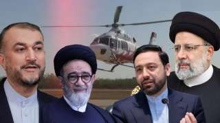 هؤلاء كانوا على متن المروحية برفقة رئيس إيران