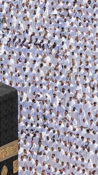 جموع الحجاج ارشيفية