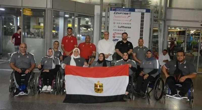 ابطال مصر فى رفع الاثقال البارلمبى