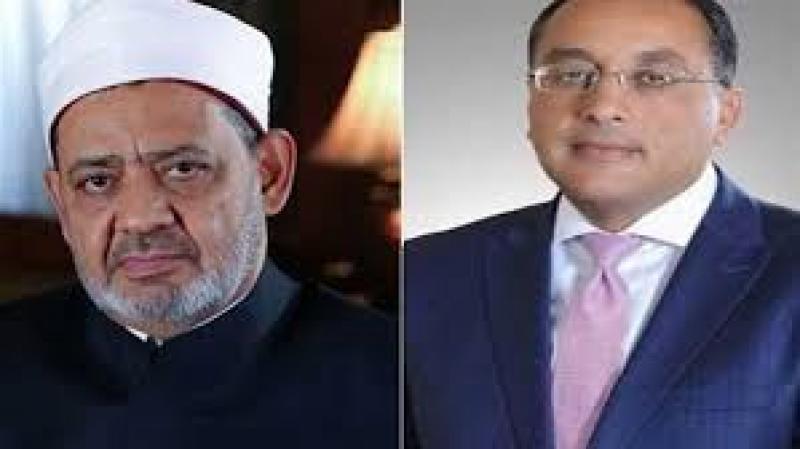 مصطفى مدبولى والامام الأكبر الدكتور أحمد الطيب