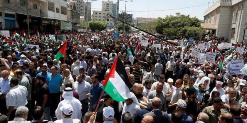 مظاهرات في فلسطين