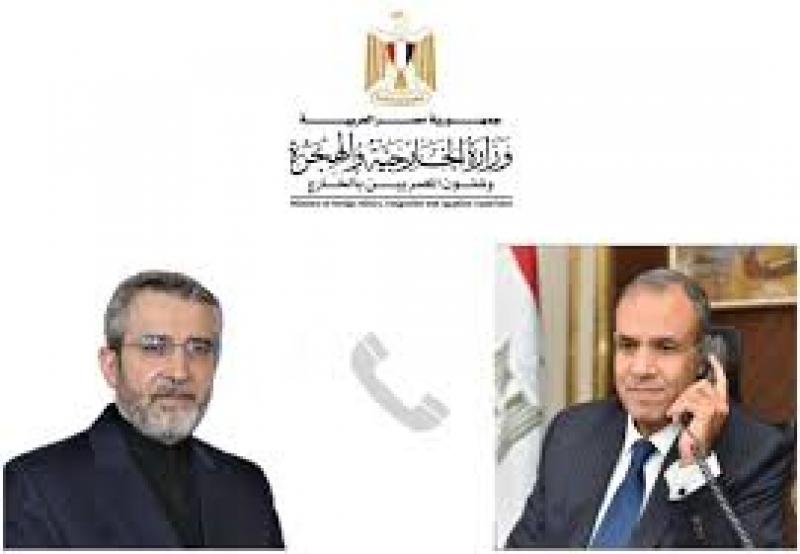 وزير الخارجية ونظيره الإيراني