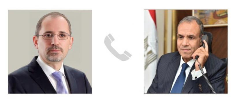 وزير خارجية مصر والاردن