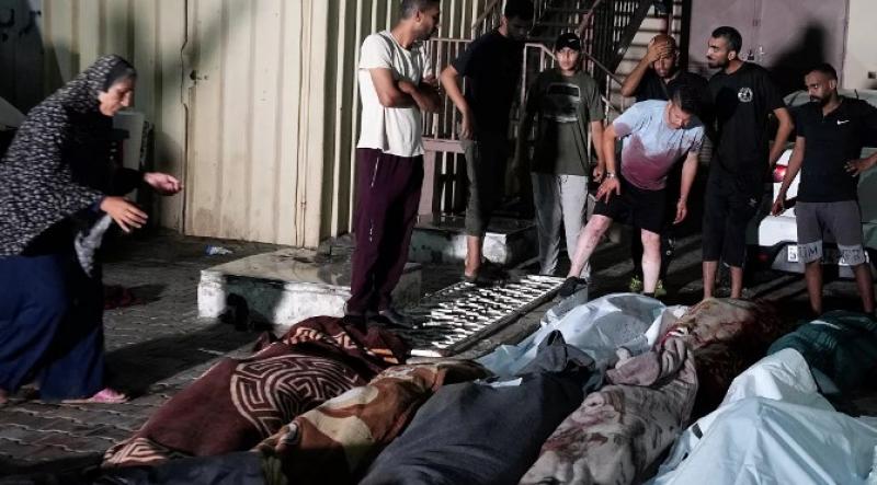 ضحايا المجزرة الإسرائيلية الجديدة فى غزة