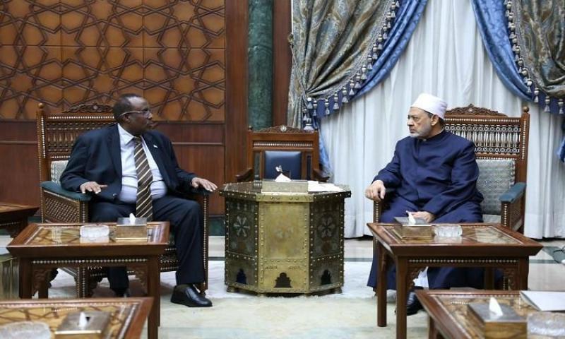 شيخ الأزهر يستقبل السَّفير الصومالي
