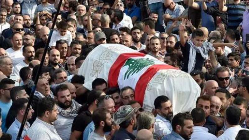 تشييع أحد شهداء العدوان الإسرائيلي على لبنان.. أرشيفية