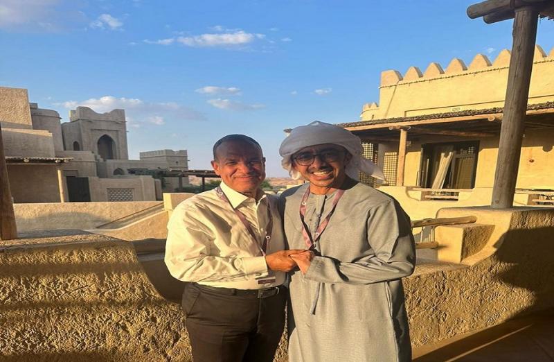 وزير ى خارجية مصر والإمارات