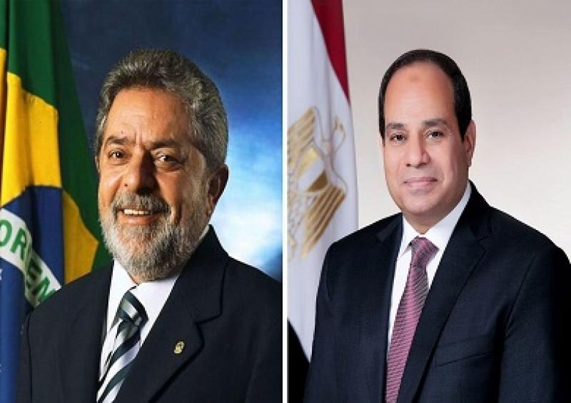 الرئيس السيسى ونظيره البرازيلى
