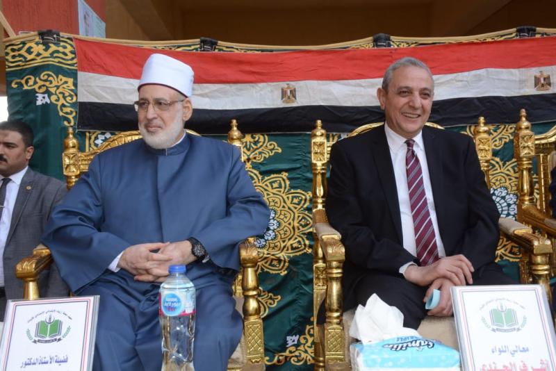 محافظ الغربية ووكيل الأزهر 