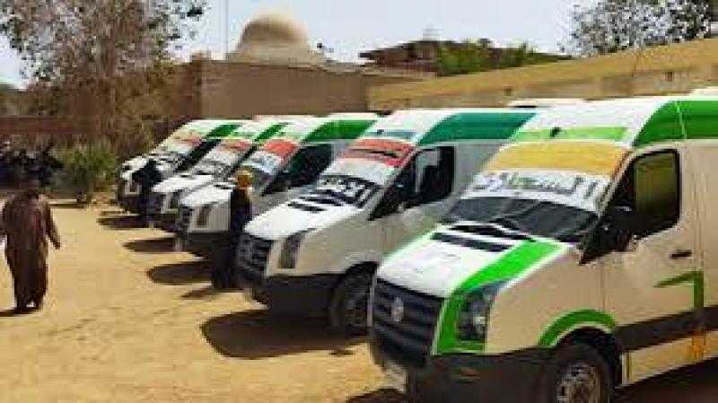 اليوم... إطلاق 10 قوافل طبية ضمن مبادرة رئيس الجمهورية ”حياة كريمة”