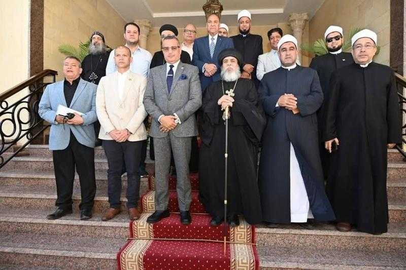 أئمة جنوب سيناء يشاركون إخوتهم المسيحيين فرحتهم بعيد القيامة المجيد