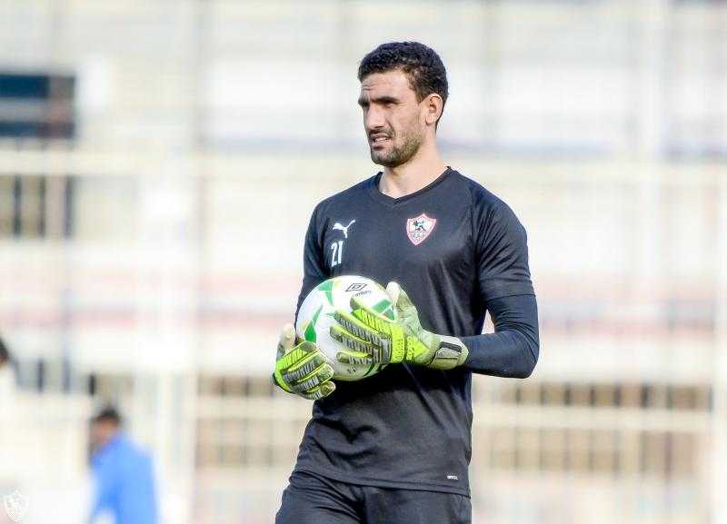 انتظام عواد فى تدريبات الزمالك اسنعدادا لمواجهة المصرى فى الدورى