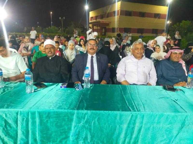 رئيس مدينة نويبع ومدير إدارة اوقاف نويبع يشهدا احتفالات ذكري تحرير سيناء