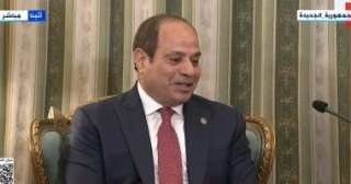 السيسي :العلاقات المصرية اليونانية علاقات راسخة ومبنية على الشراكة الاستراتيجية والاحترام المتبادل