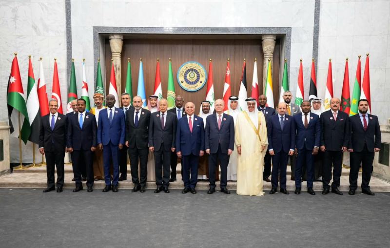 جانب من ااجتماع وزراء الخارجية العرب