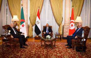 البيان الختامي لاجتماع وزراء خارجية مصر وتونس والجزائر بشأن ليبيا