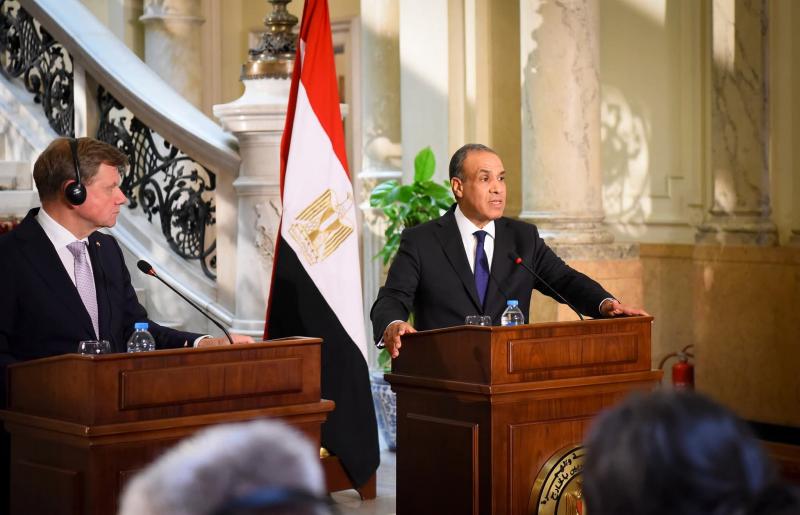وزيرا خارجية مصر و المانيا