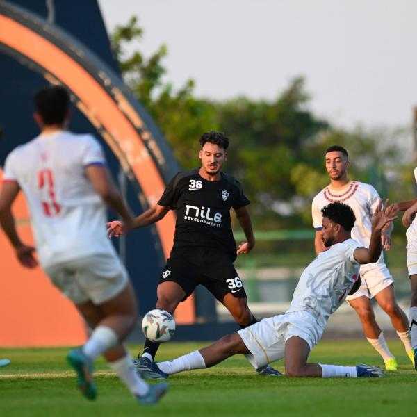 الزمالك يهزم الشمس وديا بخماسية