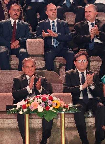 وزير الثقافة المصري يشهد افتتاح الدورة الـ39 لمهرجان جرش للثقافة والفنون بالأردن