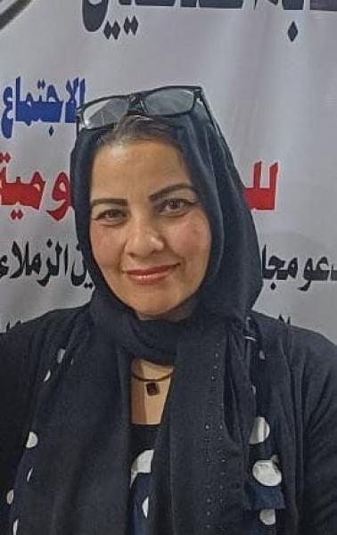الإعلامية شيرين عجيز 
