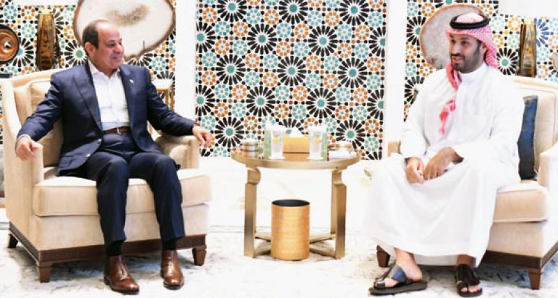 السيسى وبن سالمان