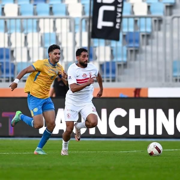 ولا كلمة.. الزمالك فوق القمة...هزم الدراويش بهدفي السعيد والدباغ