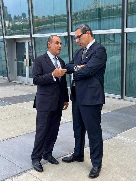 وزير الخارجية يلتقي مع نظيره القبرصي على هامش أعمال الجمعية العامة في نيويورك