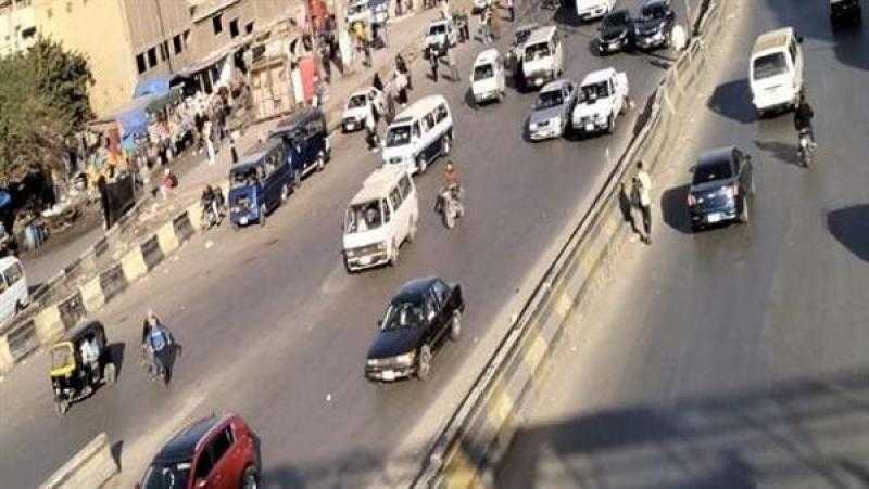 الحالة المرورية اليوم الإثنين، زحام مروري بمحاور وميادين القاهرة والجيزة