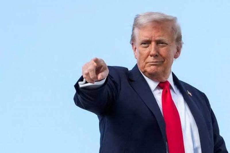 الرئيس الأمريكي، دونالد ترامب