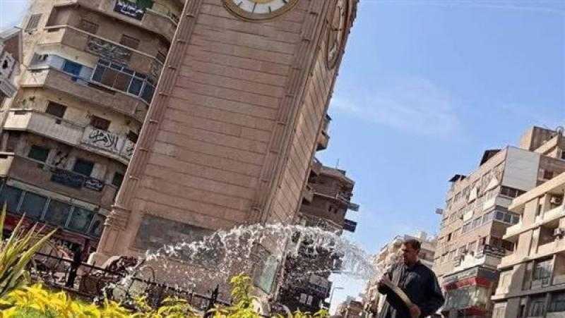 محافظ الغربية يتابع أعمال النظافة والتجميل المكثفة بجميع مراكز ومدن المحافظة