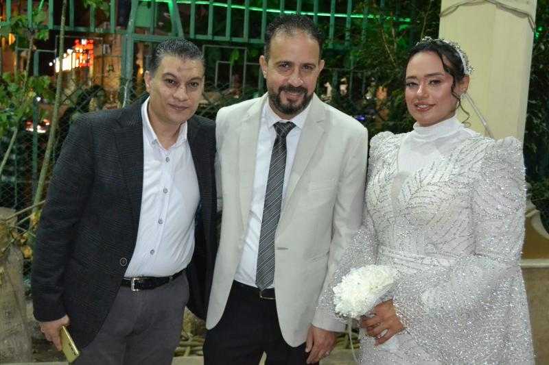 الصحفى وائل  السنهورى يهنئ الإعلامي تامر توفيق على الزواج السعيد