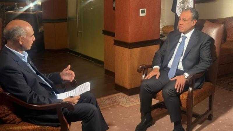 وزير الخارجية يجرى لقاء إعلاميا مع جريدة وقناة DAWN الباكستانية