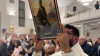 كنيسة القديسة تريزا المارونية بالإسكندرية تحتفل بعيد القديس مار مارون