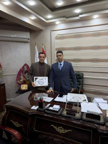 جانب من التكريم 