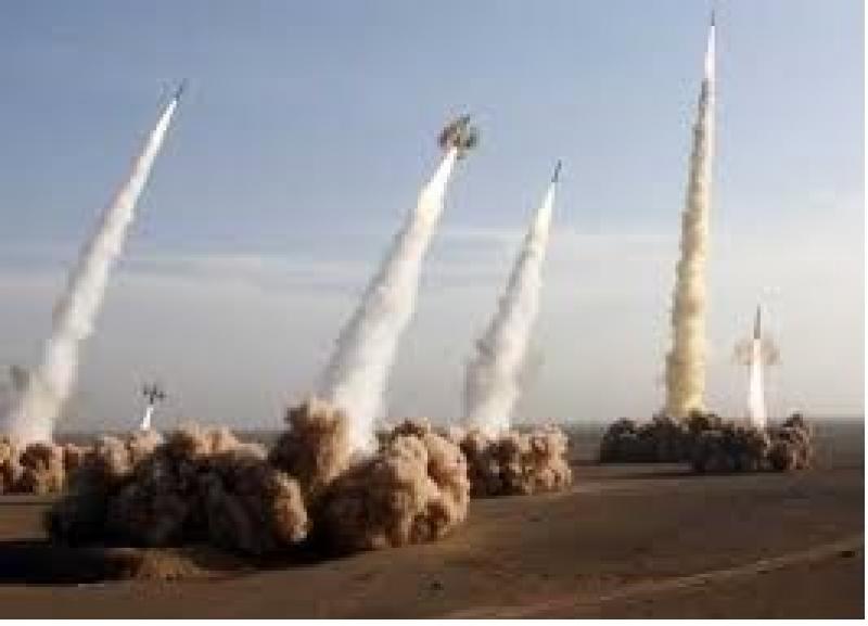 هجوم صاروخى ايرانى على اسرائيل 