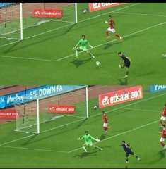 نقطة للأهلى ونقطة لجمهوره ونقطة لزد ....التحكيم الأحمر ينقذ الأهلاوية من الهزيمة