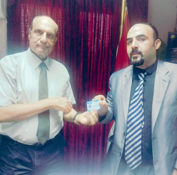 الدكتور نجيب جبرائيل والكاتب الصحفي والحقوقى أحمد جمعة حجازى 