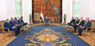 الرئيس السيسى لرئيس مجموعة البنك الدولى نثمن الاستراتيجية القائمة  بين مصر والبنك الدولى