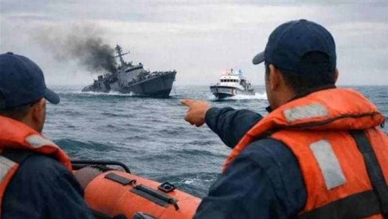 غرق فرقاطة إيرانية قبالة سواحل سريلانكا