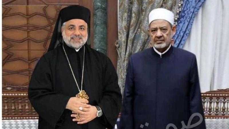 الأنبا عمانوئيل في زيارة ودية لشيخ الأزهر الدكتور أحمد الطيب