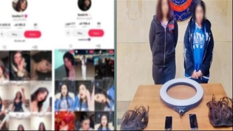 ضبط صانعتي محتوى لنشرهما فيديوهات خادشة للحياء بالقليوبية