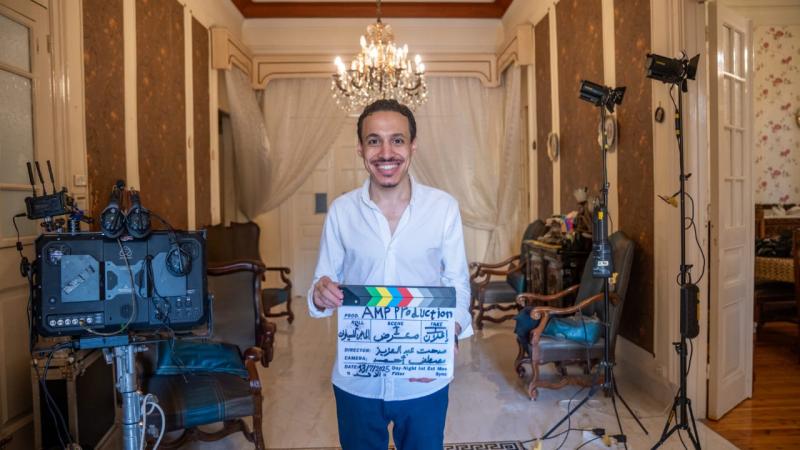 الفنان الشاب مينا بولس